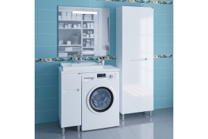 Тумба с раковиной напольная Санта Лондон 29 белый - 2