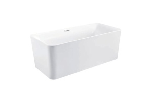 Акриловая ванна Aquatek Квадро 180х80 белый с ножками и сливом-переливом (AQ-K27880) - 2