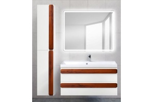 Шкаф-пенал BelBagno Aurora 30 L белый  - 2