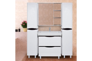 Тумба для комплекта Misty Венера 80 комбинированная - 2