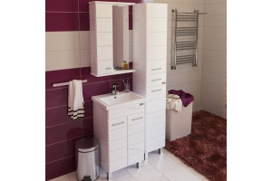 Комплект мебели СанТа Омега 50 белый