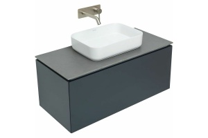 Тумба под раковину Allen Brau Infinity 100 черный матовый