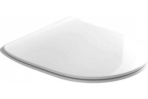 Крышка-сиденье Kerasan Flo белый/хром, с микролифтом (319101)