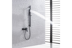 Смеситель для душа Allen Brau Infinity черный матовый - 3