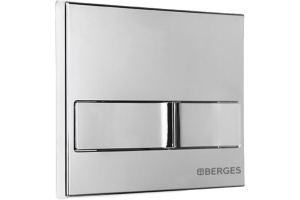 Кнопка смыва Berges Wasserhaus Novum L3 хром, глянец - 2