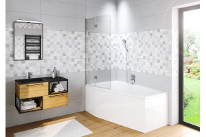 Шторка на ванну Riho Novik Z500 Universal 100 см - 2