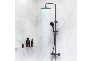 Душевая стойка AM.PM Like F0780422 черная - 3