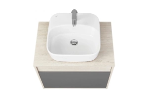 Тумба с раковиной Aquaton Лофт Урбан 65 светлое дерево-серый - 2