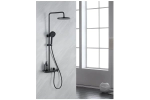 Душевая стойка Gappo черная матовая - 2