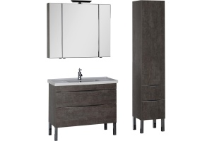 Мебель для ванной Aquanet Эвора 100 дуб антик - 3