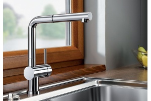 Смеситель для кухонной мойки Blanco Linus хром (512402) - 2