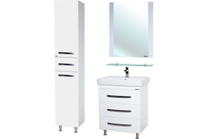 Зеркало Bellezza Рокко 60 белое - 2