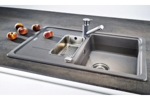 Мойка кухонная Franke Basis BFG 651-78 серая - 2