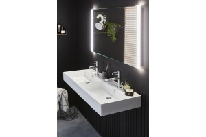 Раковина подвесная Jacob Delafon Vivienne 121 см двойная (EXBL112-00) - 2