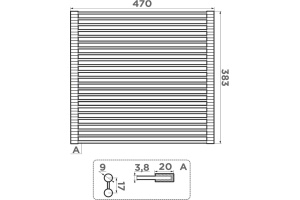 Сушилка Omoikiri 4997005 складная, нержавеющая сталь - 3