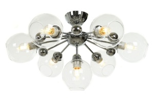 Люстра на штанге LUMINA DECO Devoli LDC 8040-7 CHR+PR - 2