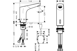 Смеситель Hansgrohe Focus 31174000 для раковины - 2