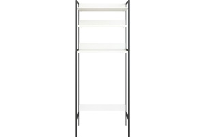 Шкаф Sanflor 82613186 черный муар, для туалета - 3