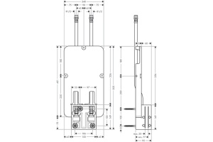 Скрытая часть верхнего душа Axor ShowerSolutions хром - 2