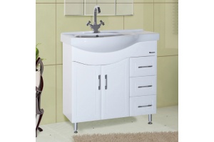 Тумба с раковиной Bellezza Коралл 85 R