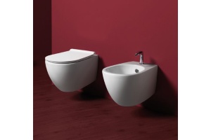 Биде подвесное Simas Vignoni белое - 2