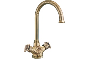 Смеситель Zorg Antic A 2005K-BR для кухонной мойки