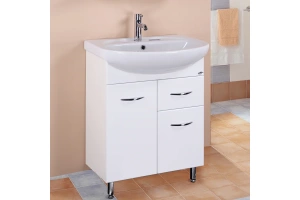 Тумба под раковину Onika Стелла 65 белый (106503) - 2