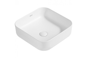 Накладная раковина Abber Rechteck 39 белая матовая