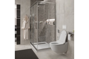 Душевой уголок STWORKI Карлстад DE019RC90120200CH 120x90 см профиль хром глянец - 3