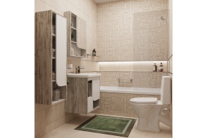 Мебель для ванной DIWO Самара 60 дуб скандинавский - 2