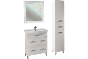 Тумба для комплекта Bellezza Маргарита 65 белая - 2