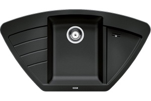 Мойка из гранита Blanco Zia черный (514764)