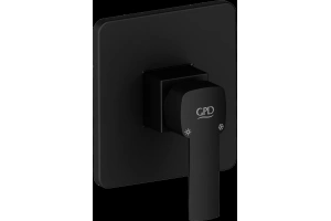 Смеситель для душа GPD Pedra черный матовый