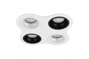 Встраиваемый светильник Lightstar Domino (214646+214606+214607+214606+214607) D64606070607