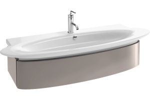 Мебель для ванной Jacob Delafon Presquile 130 серый титан, 1 ящик - 2