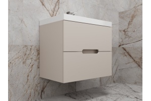 Тумба под раковину Style Line Матис 70 подвесная бежевый - 2