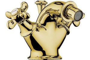 Смеситель для биде Webert Ottocento золото (OT710102010)