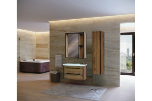 Зеркало Bellezza Бруно 70 табакко - 2