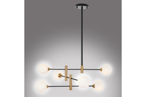 Люстра на штанге MyFar Rita MR1110-6C - 2