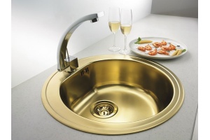 Мойка кухонная Alveus Form Monarch 30 золото - 2