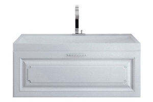 Тумба с раковиной Aqwella 5 stars Империя 100 белый глянец