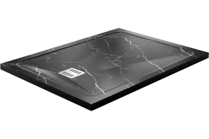 Поддон для душа Wasserkraft Neime 120х100 черный матовый