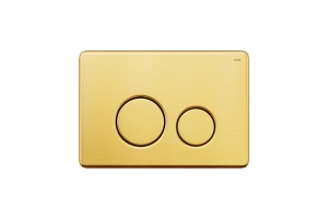 Клавиша смыва, универсальная, золото