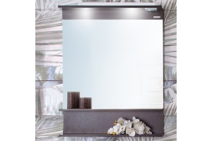 Зеркало Бриклаер Чили 70 венге С, с подсветкой