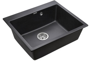 Мойка кухонная Paulmark Kante черный PM106052-BL - 2