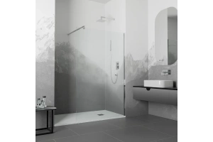 Душевая перегородка RGW Walk In WA-002 120х195 профиль хром стекло прозрачное - 2