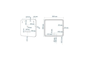 Зеркало с подсветкой 