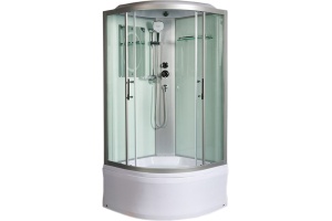 Душевая кабина Weltwasser WW500 Halle 1002 100х100 хром (10000003243)