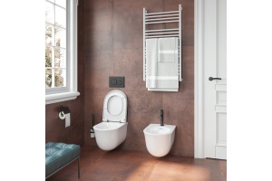 Кнопка смыва Geberit Sigma 20 черная, матовый лак - 3