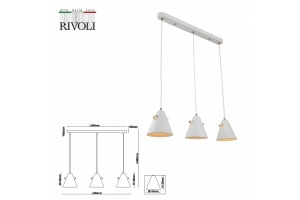 Подвесной светильник Rivoli Chloe Б0055470 - 3